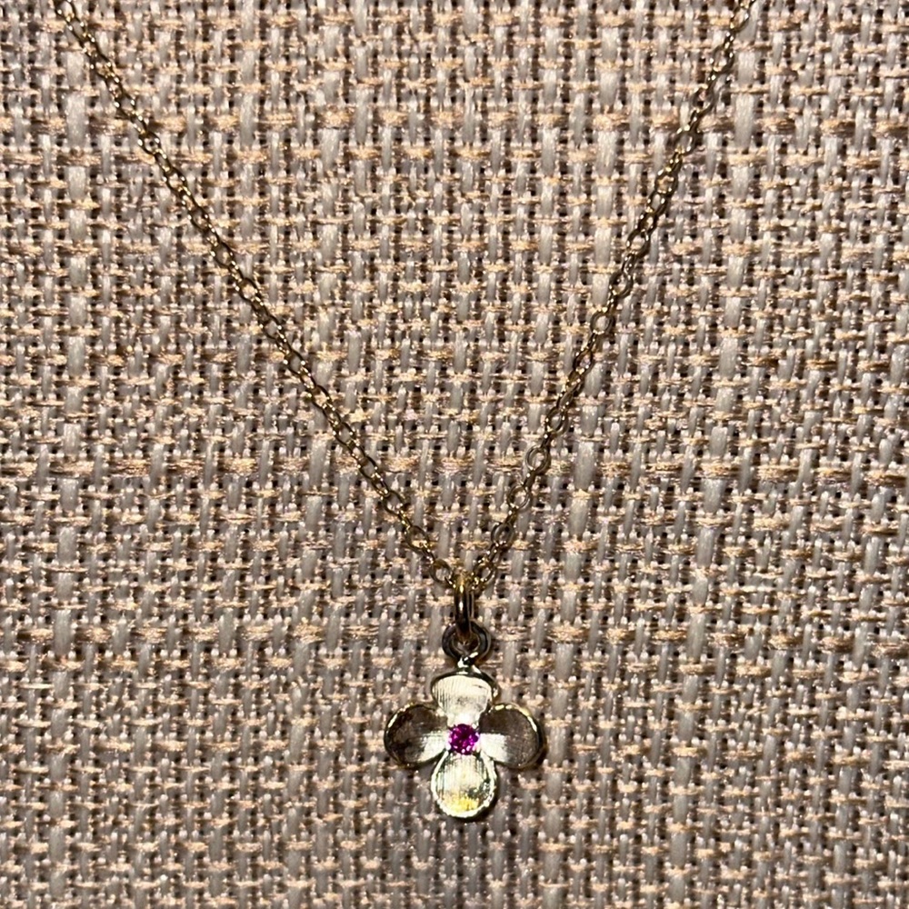 Unique Vintage Beaded Necklace #724 Handmade by Violette Grace